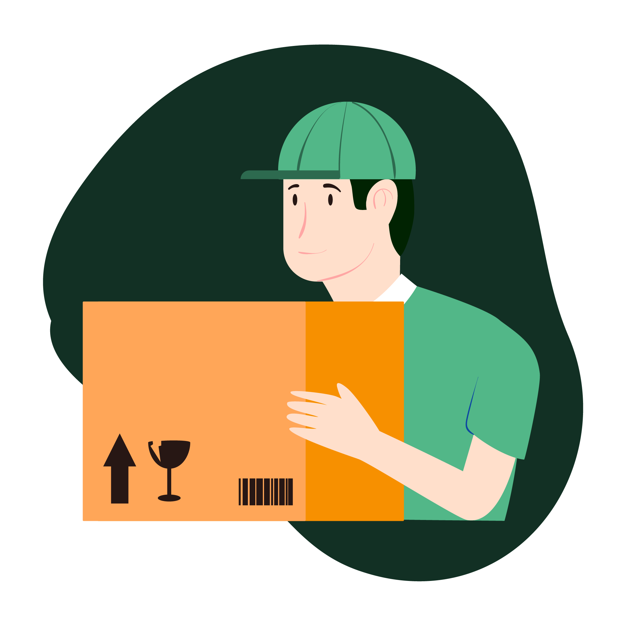 التوصيل والتسليم