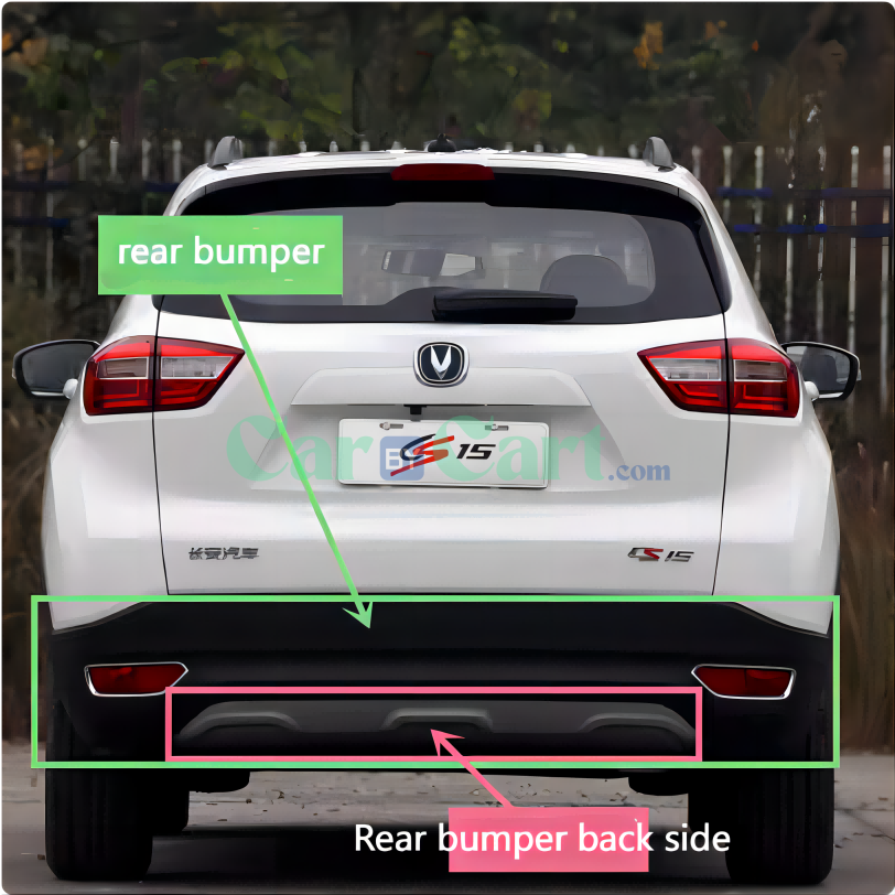 CS15 rear bumper