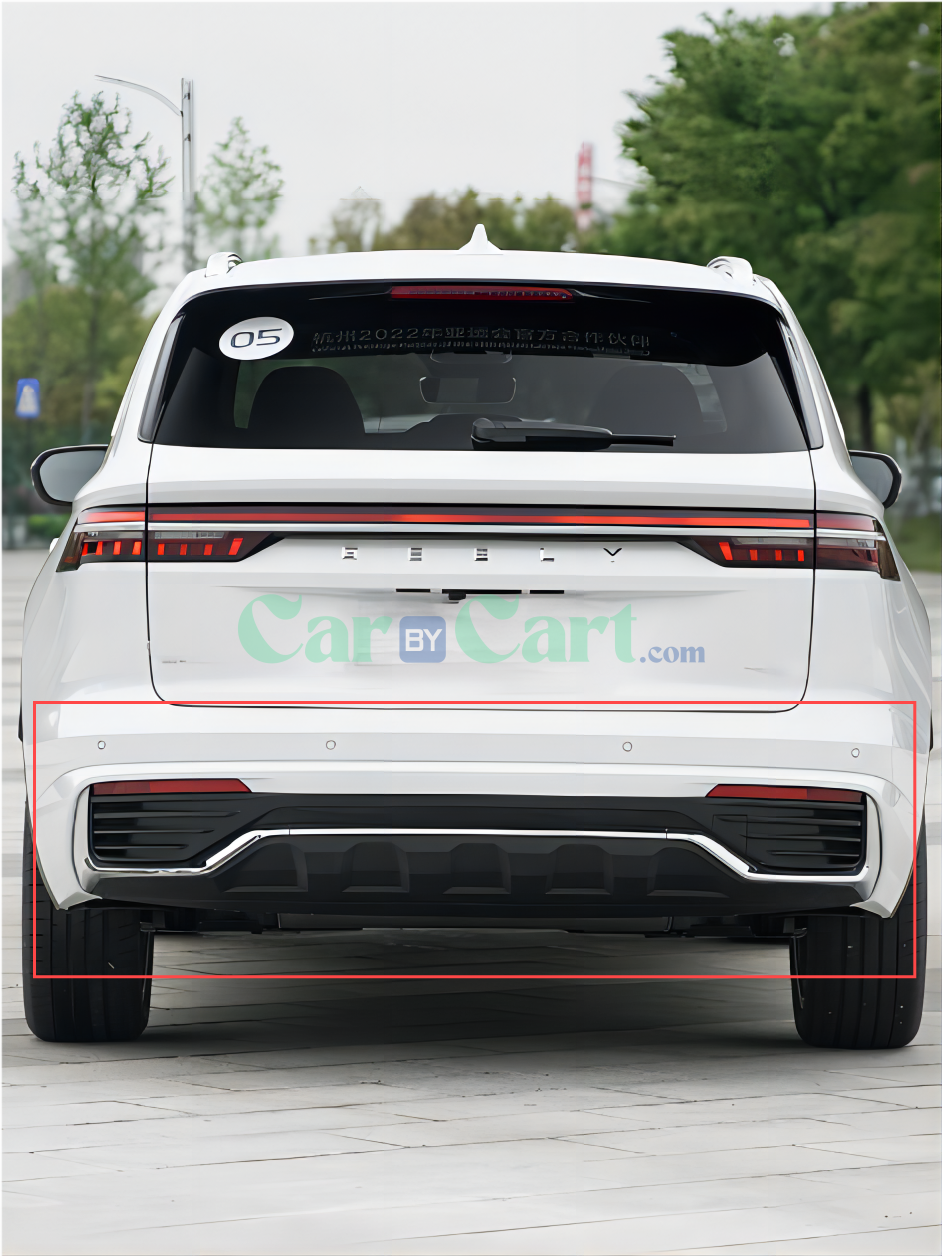 Star Yue S rear bumper assembly