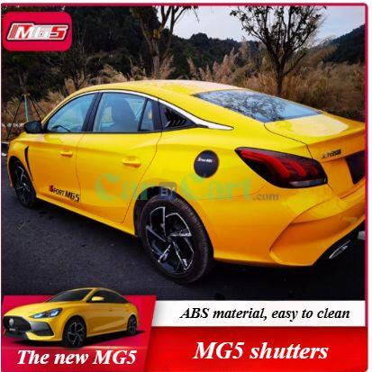 MG5 louver rear triangular window