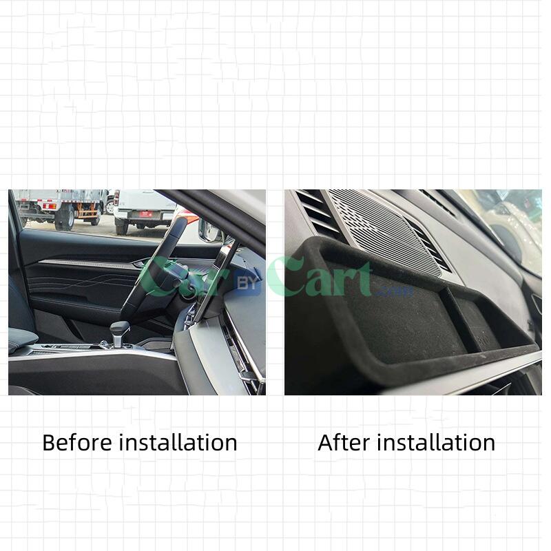 xingrui storage box behind navigation screen