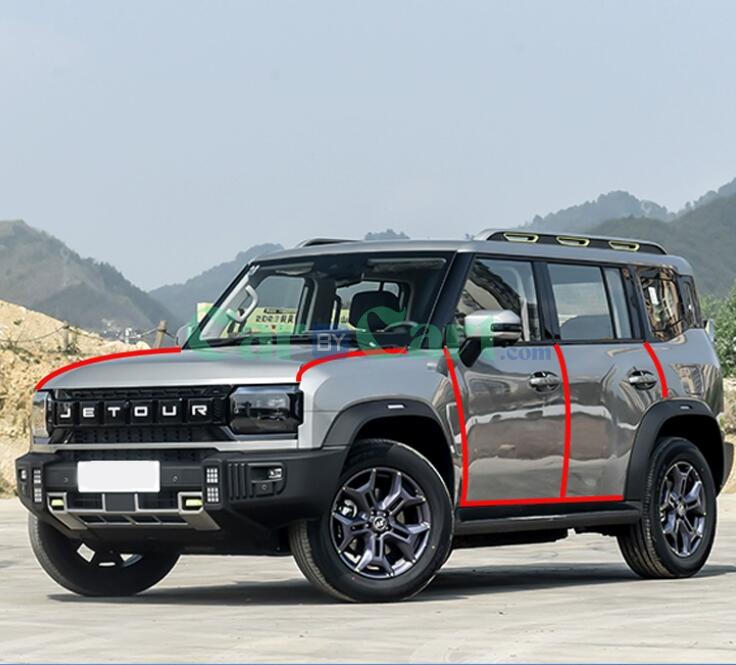 T2 full car rubber strip