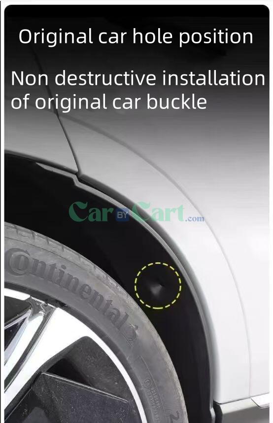 2024 حكيم رائع واقي الطين بطانة الباب الخلفي