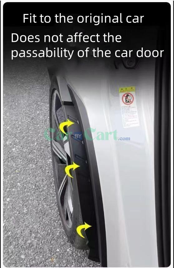 2024 حكيم رائع واقي الطين بطانة الباب الخلفي