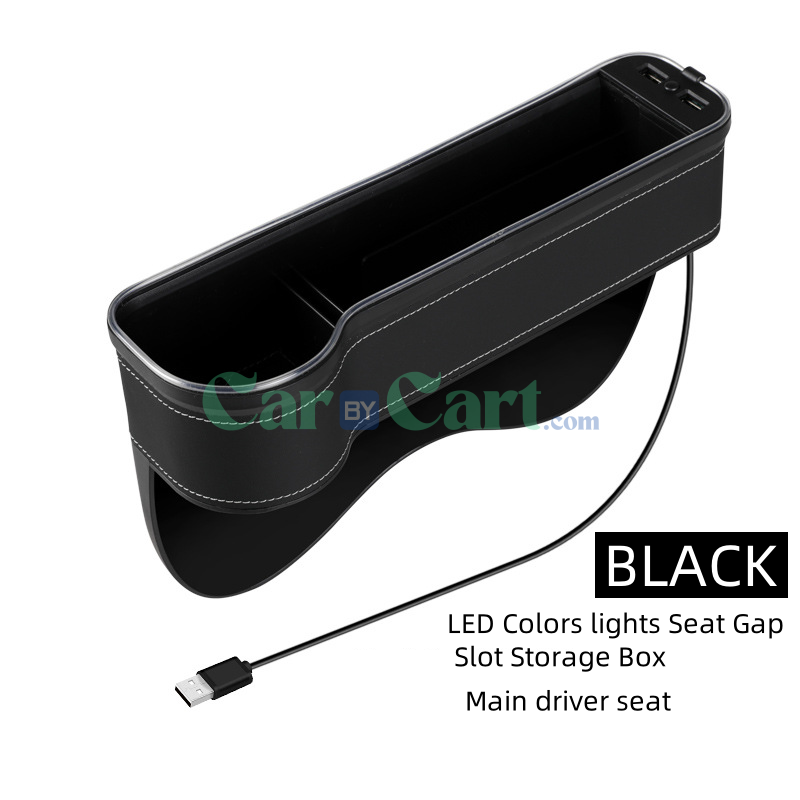2025 T1 LED Colors lights Seat Gap Slot Storage Box