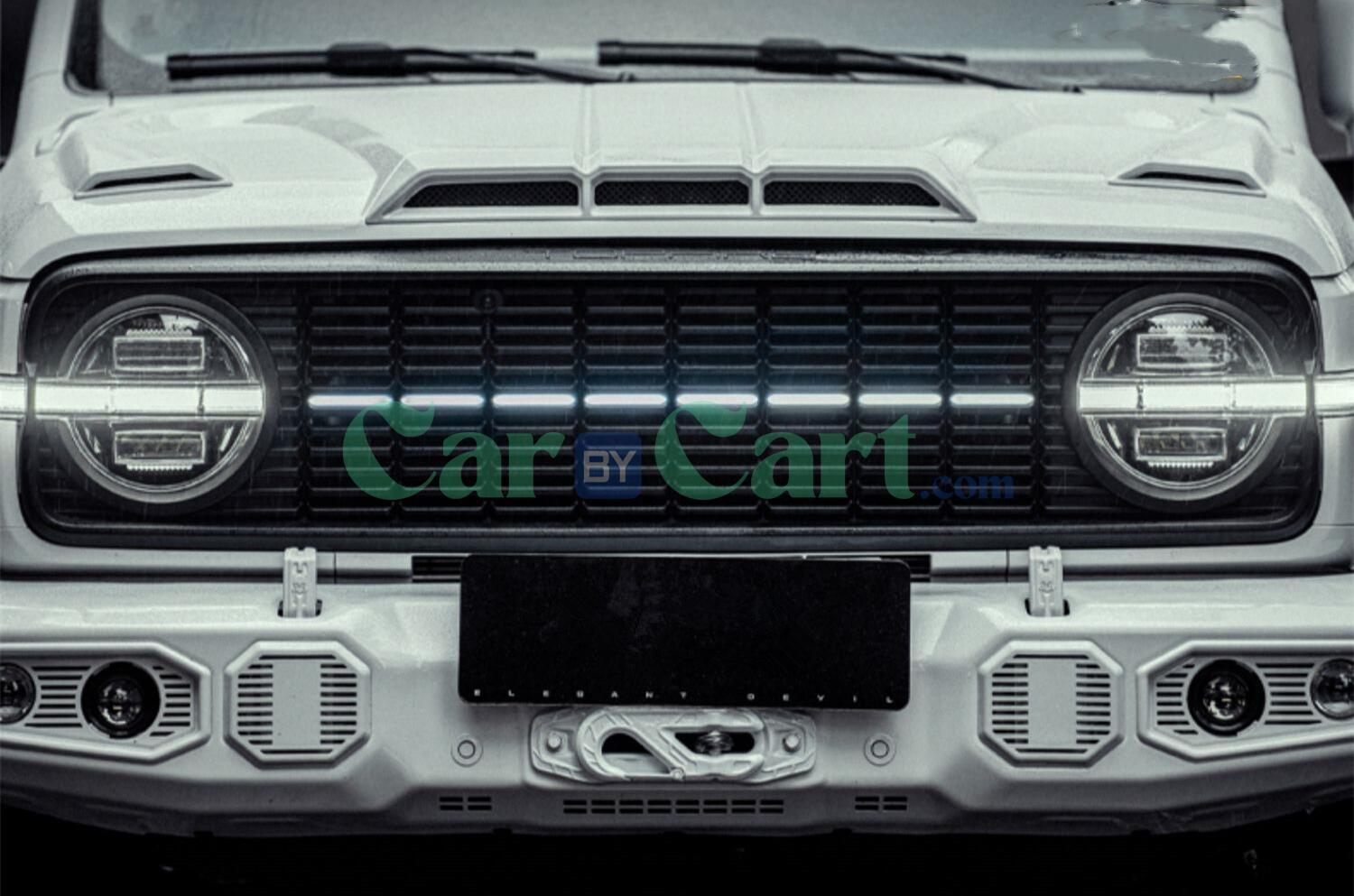 2024 TANK300 الوجه الأمامي العتيق للشبكة