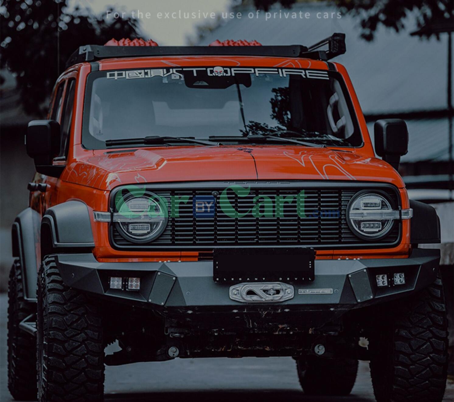 2024 TANK300 الوجه الأمامي العتيق للشبكة