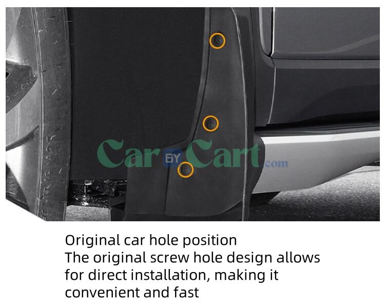 2025 بي واي دي هان DM-i واقي الطين البلاستيكي