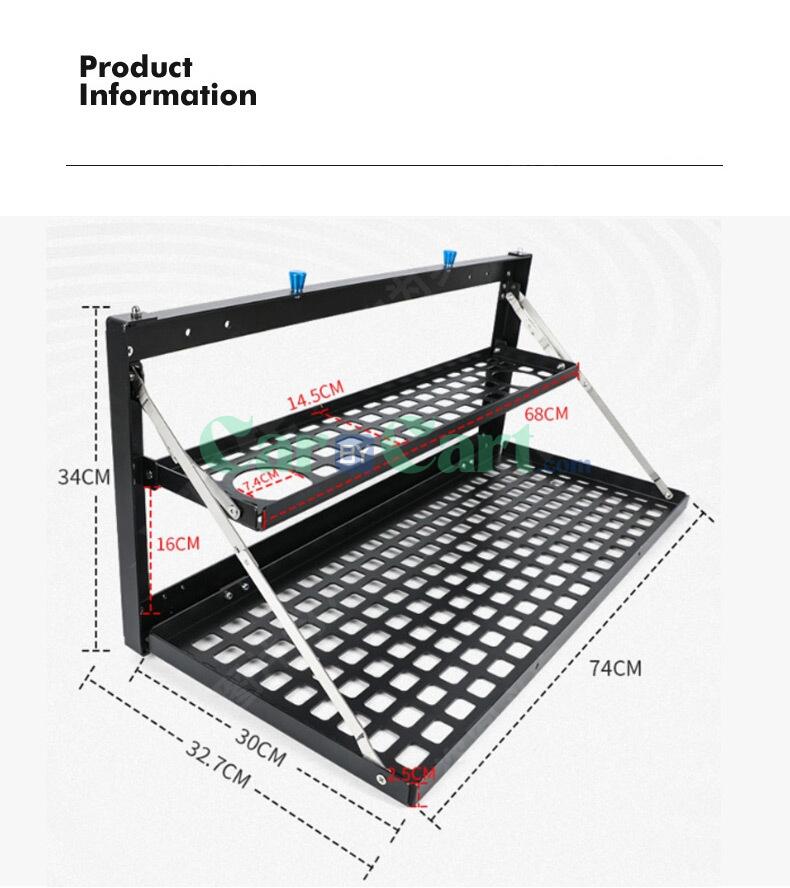 2024 TANK300 Tailgate storage rack