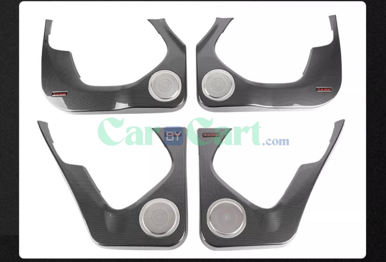 2024 TANK300 Carbon fiber patterned tailgate anti scratch pad