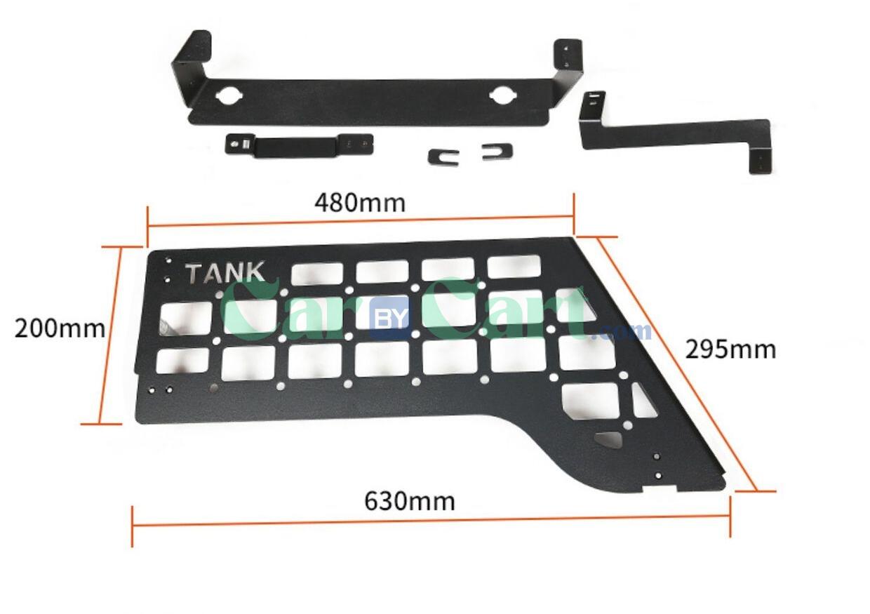 2024 TANK300 Left and right storage racks in the trunk