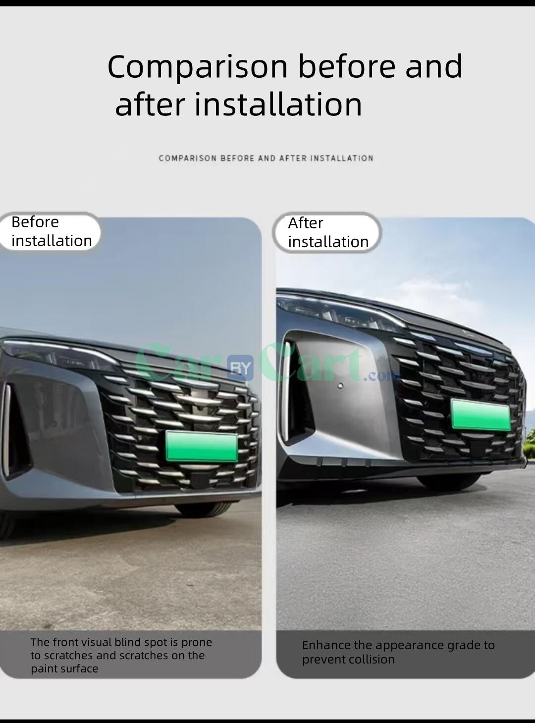 2025 BYD Xia ABS front bumper decorative strip