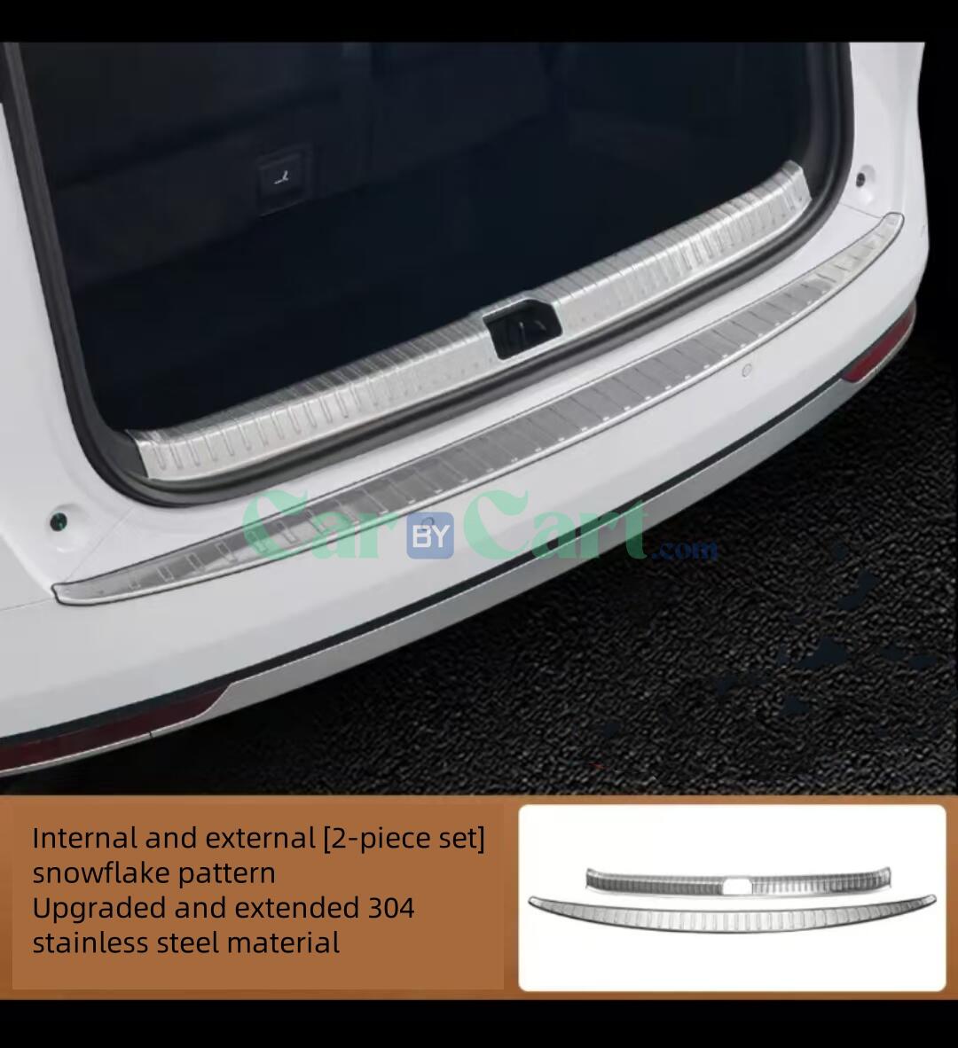 2025 BYD Xia Stainless steel snowflake rear guard plate