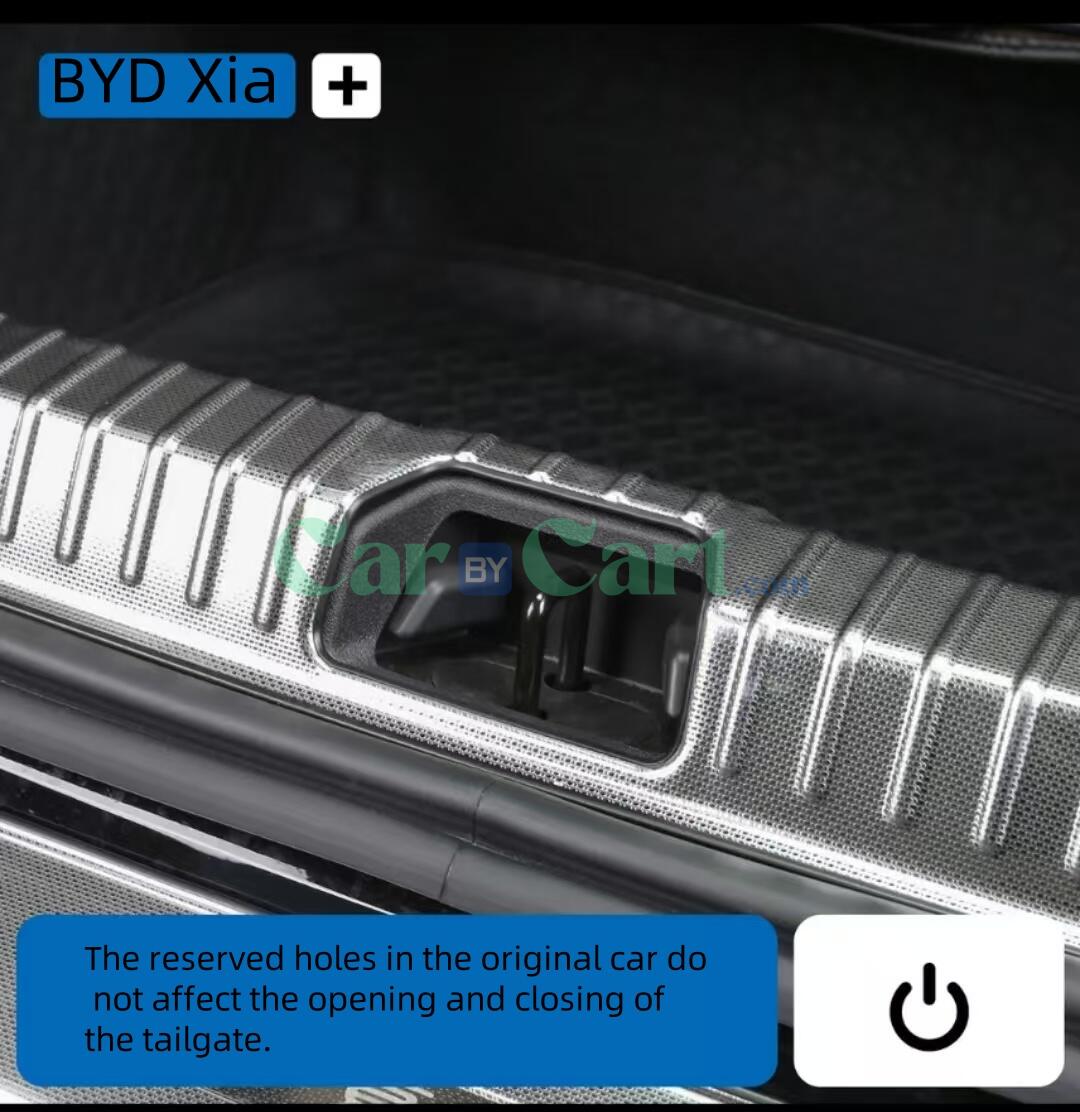 2025 BYD Xia Stainless steel snowflake rear guard plate