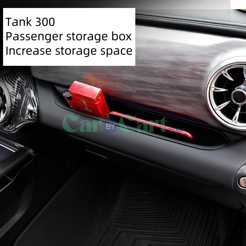 2025 TANK 300 صندوق تخزين بلاستيكي لباب مقعد الراكب