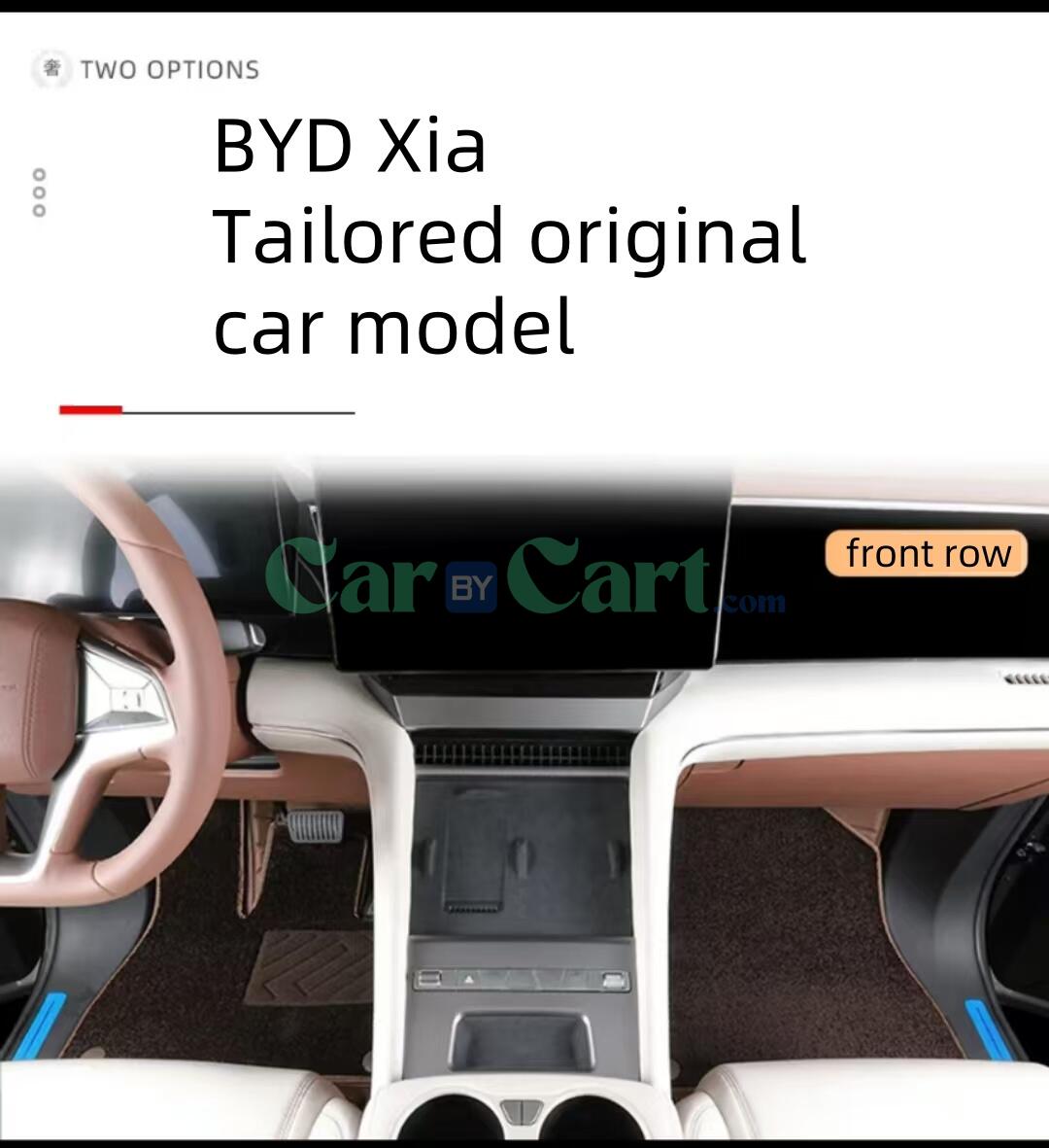 2025 BYD Xia وسادة قدم جلد