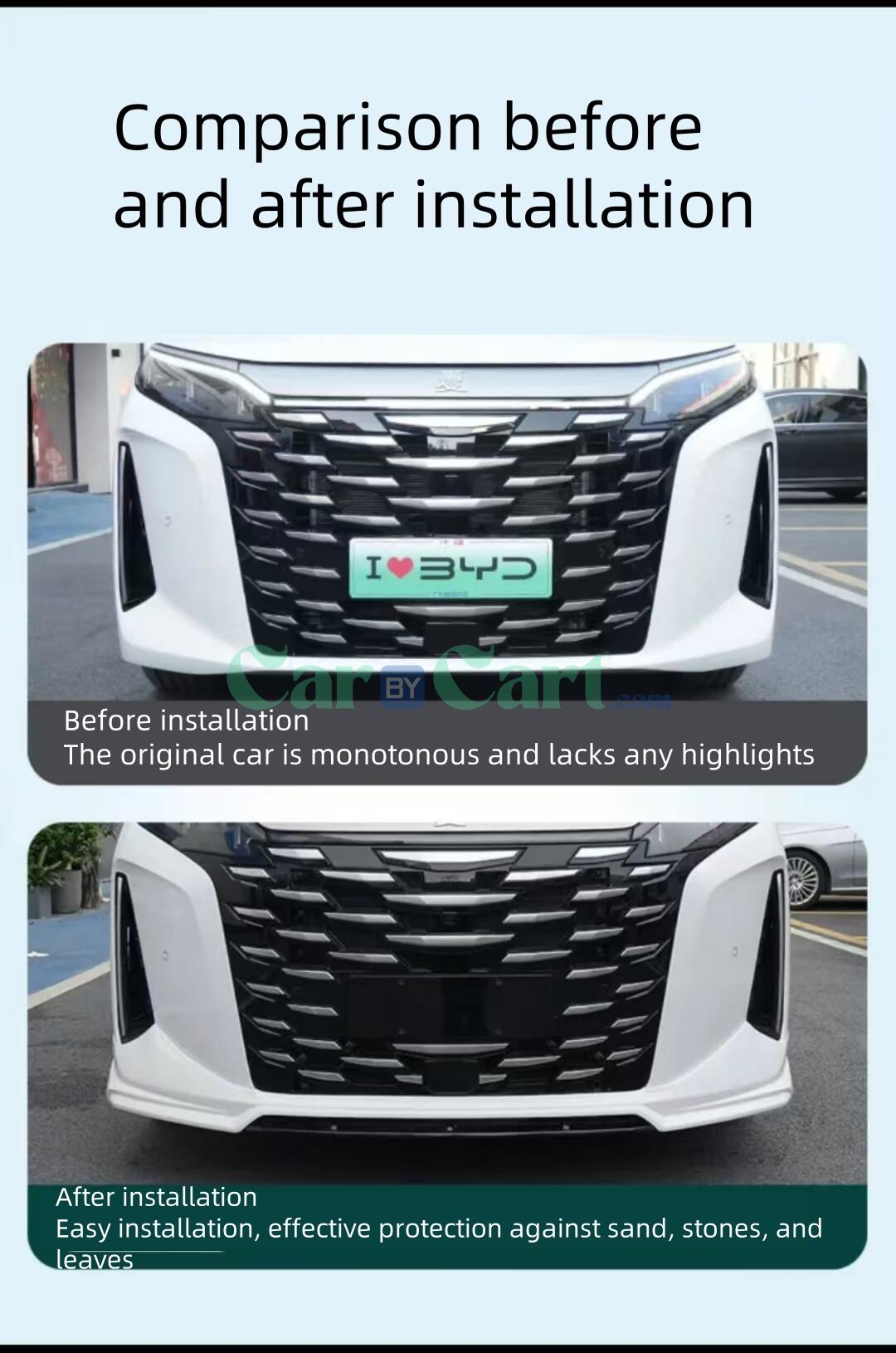 2025 BYD Xia Quick release insect proof mesh with snap fasteners