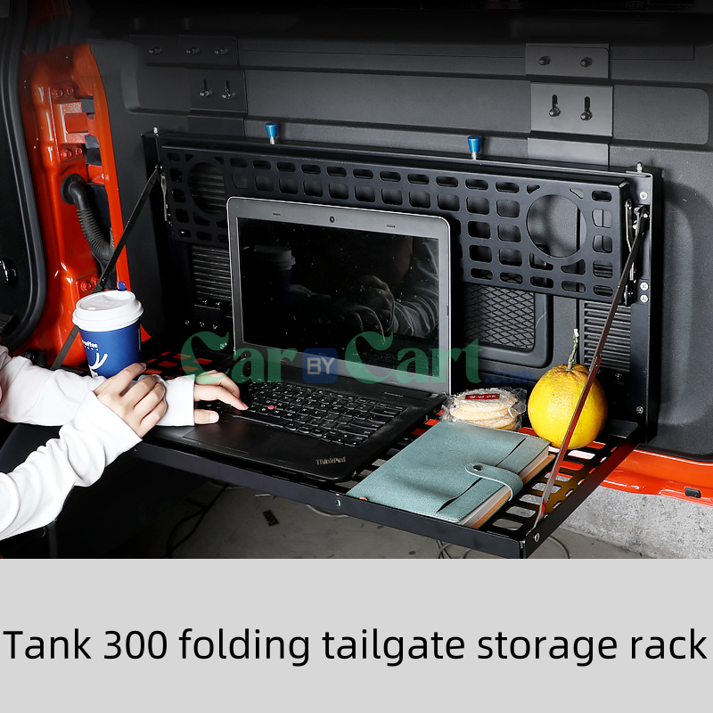 2025 TANK 300 رف تخزين للباب الخلفي القابل للطي