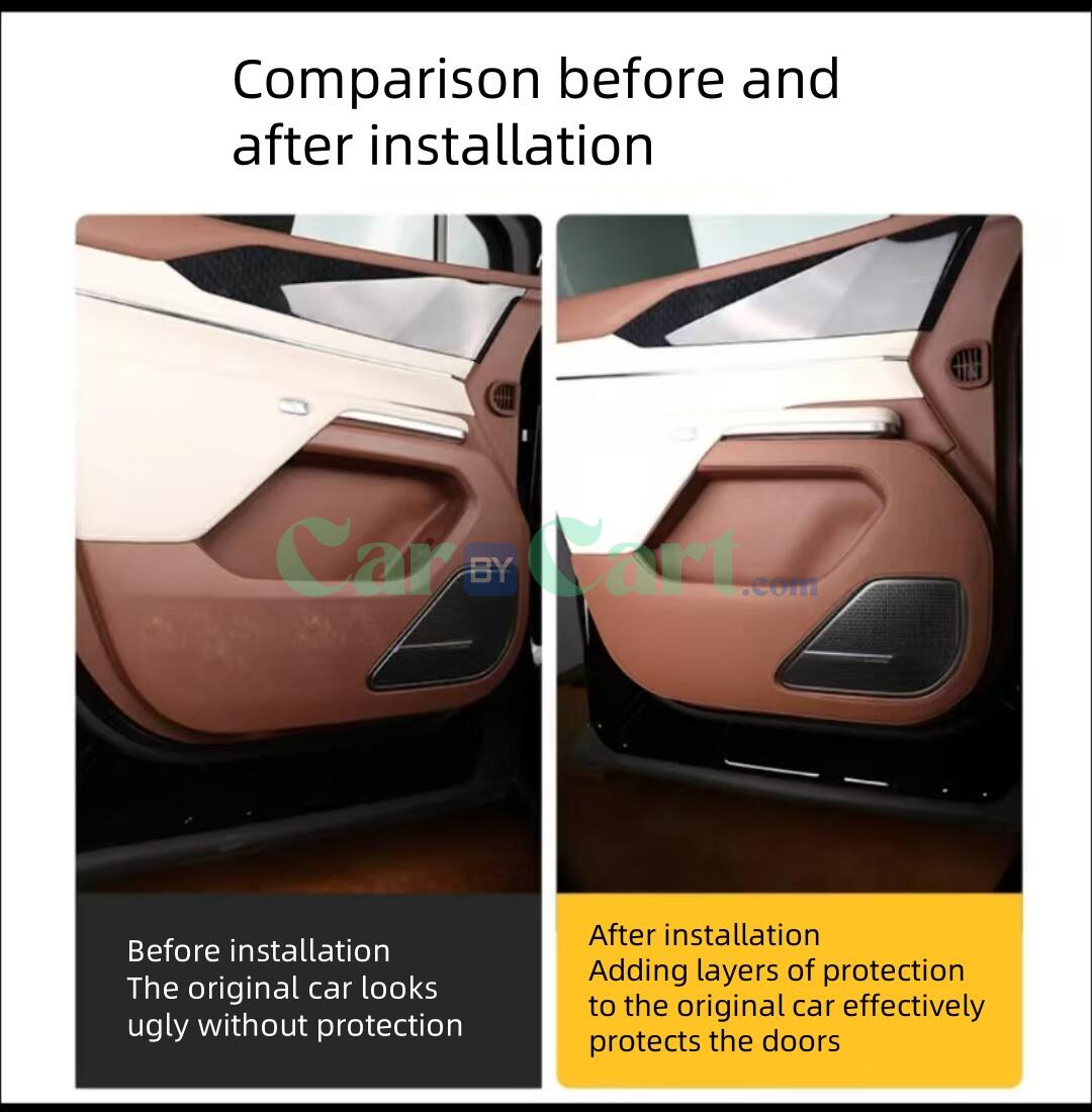 2025 BYD Xia PU material door anti kick pad