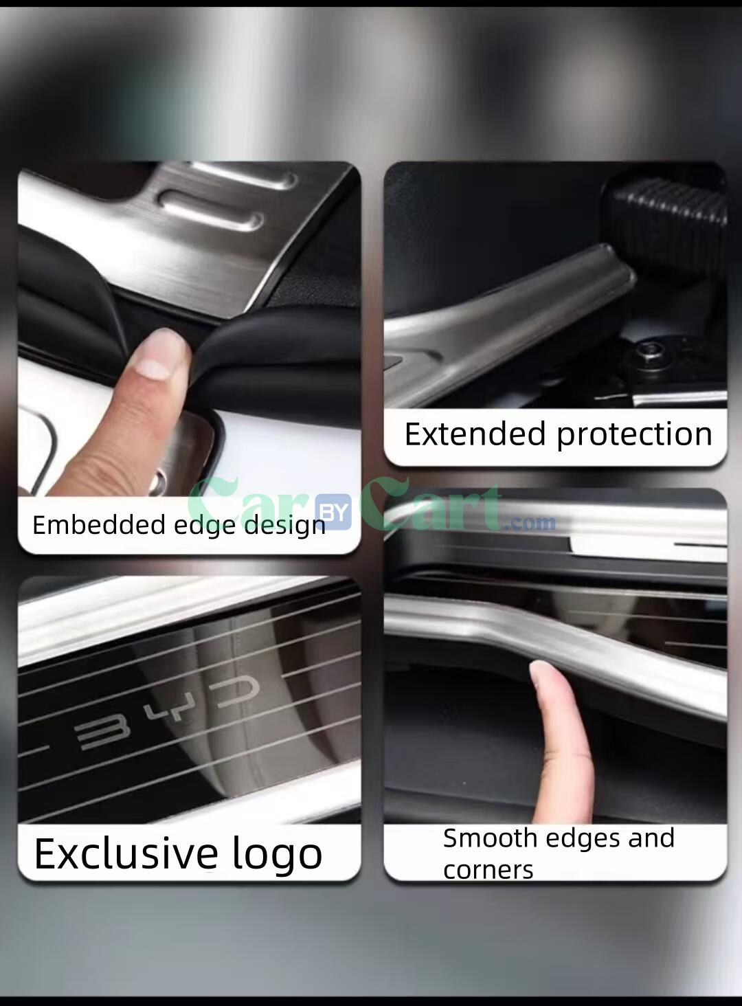 2025 BYD Xia 304 stainless steel threshold strip