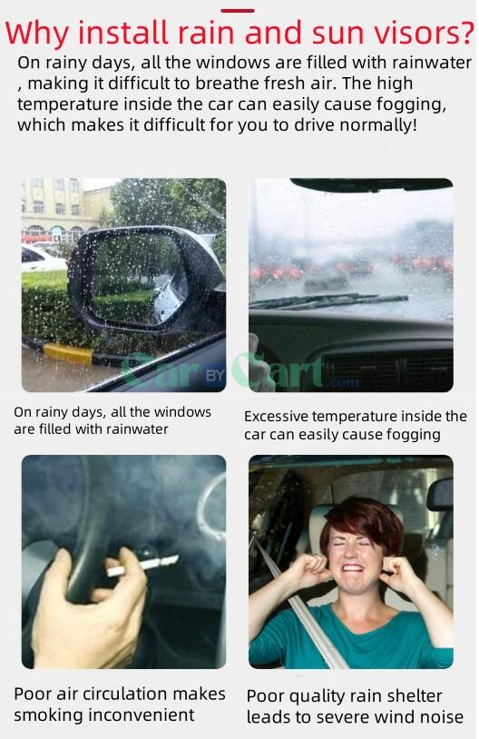 2024 TANK300 Rain and sun visor