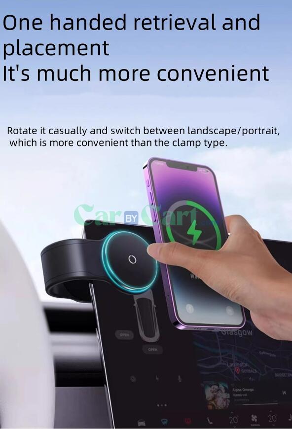 2024 TANK300 Magnetic Car Mobile Wireless Charging Stand