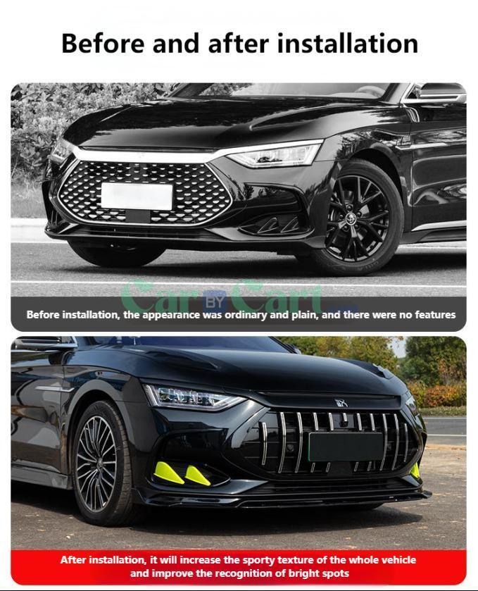 24 Han DM-i الذكية ملصق زينة على الصدام الأمامي.