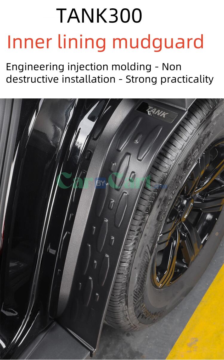 2024 TANK300 Rear wheel lining mudguard