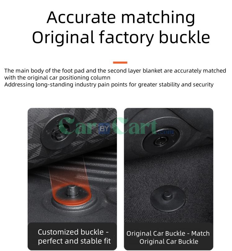 2024 TANK300 TPE foot pad+trunk pad