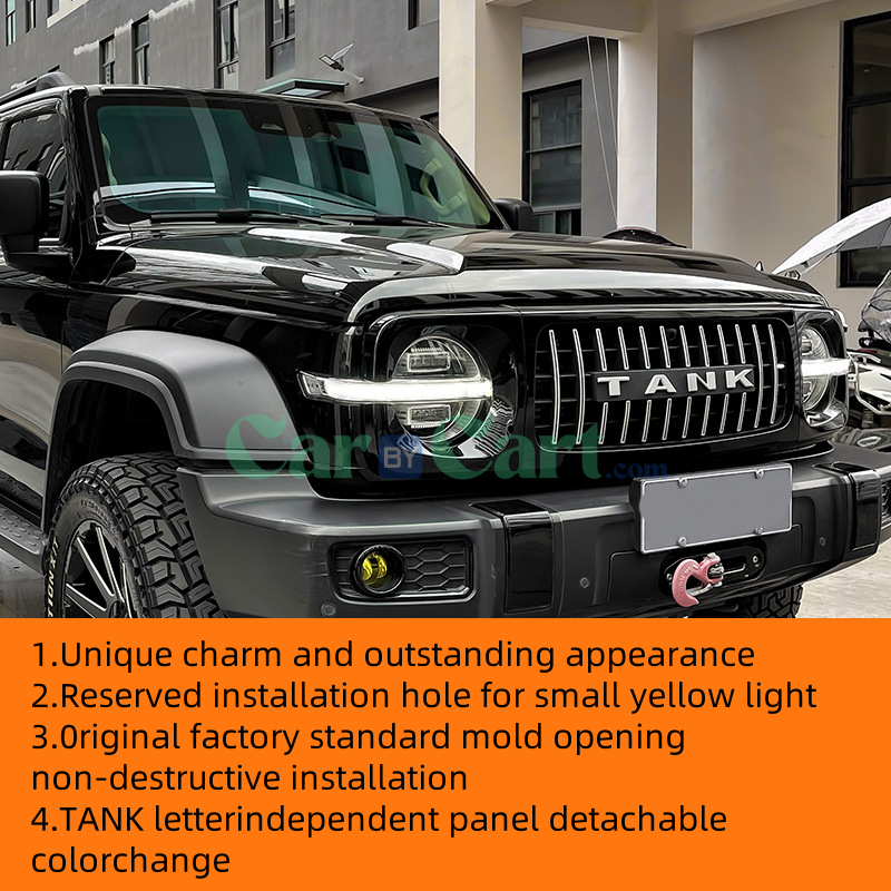 25 Tank 300 GT style grille