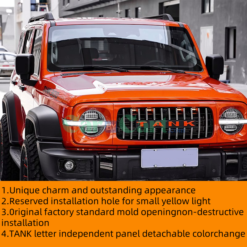 25 Tank 300 GT style grille