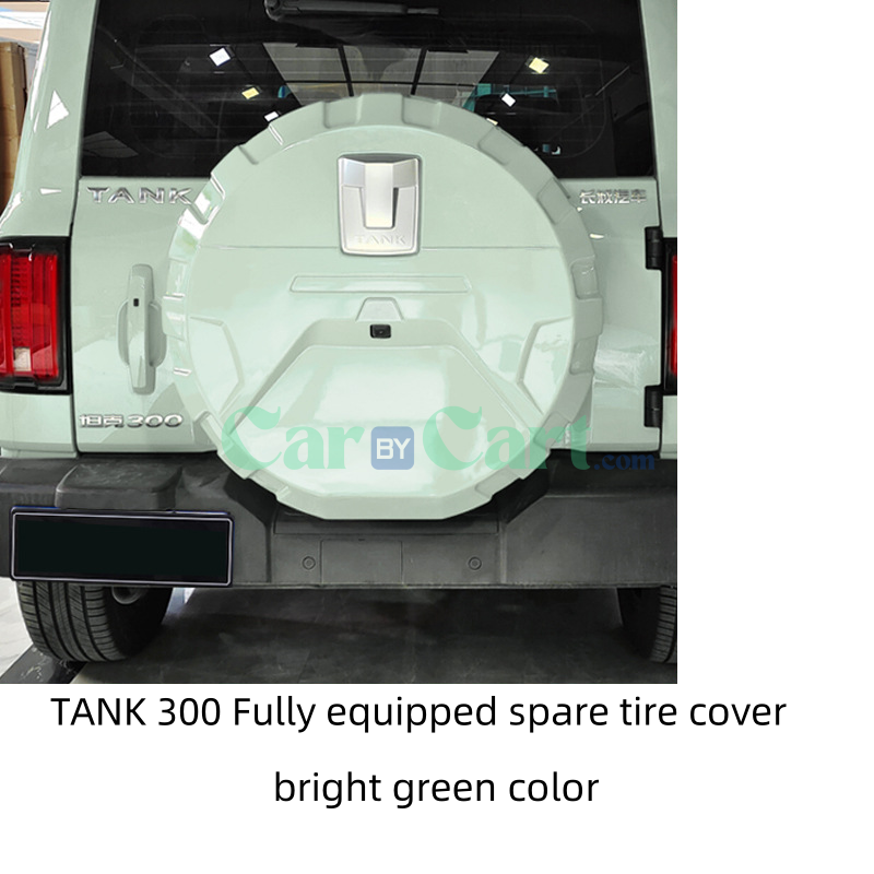 2025 TANK 300 Fully equipped spare tire cover