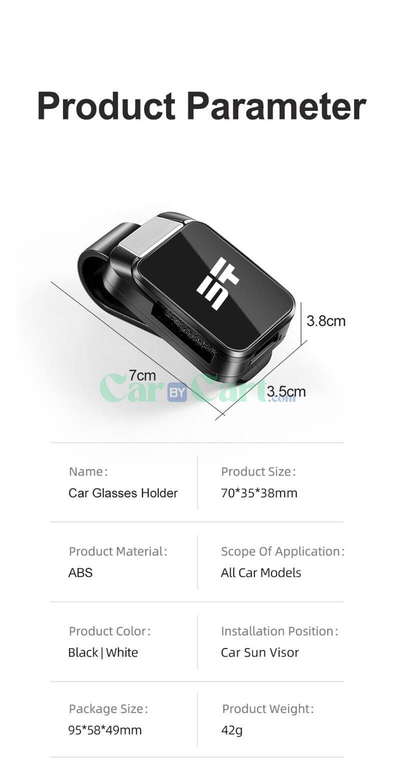 2025 T2 Car Mounted Multifunctional Glasses Clip Fit