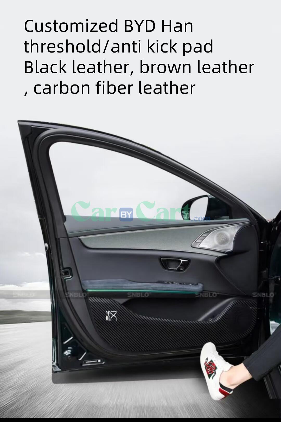 2025 BYD Han EV Leather door anti kick pad