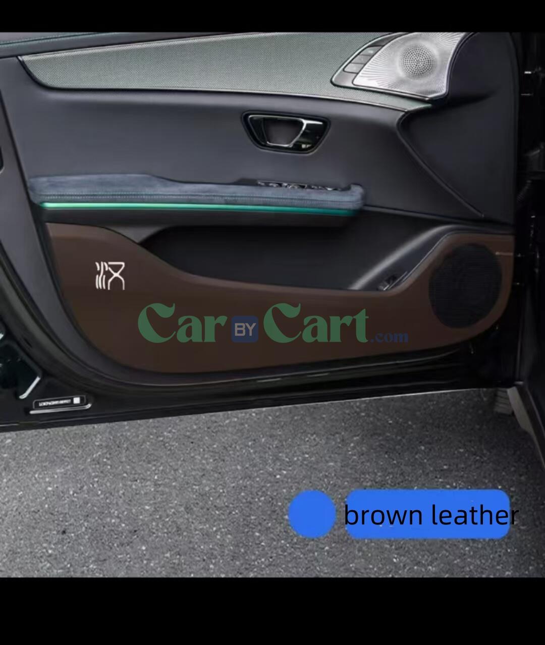 2025 BYD Han EV Leather door anti kick pad