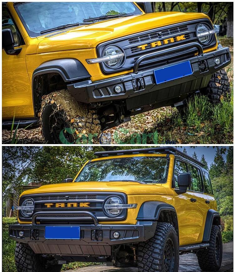 2024 TANK300 واجهة أمامية لشبكة God of War