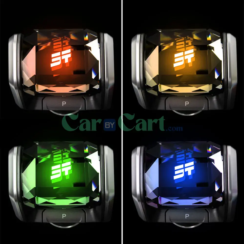 2025 T2 Car Crystal Handle Gear Shift with LED Light