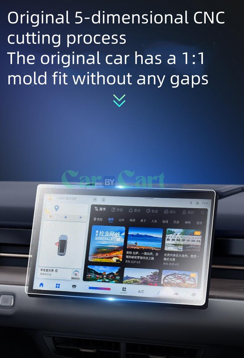 2024 Great Sage Navigation+Instrument Panel Tempered Film