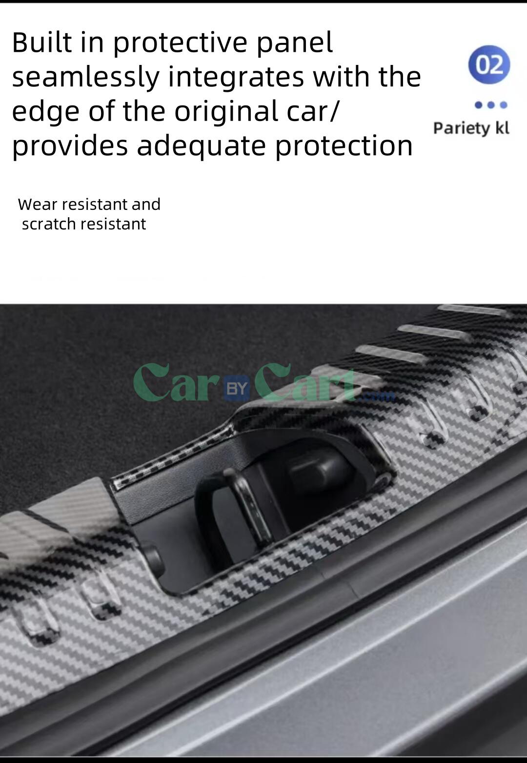 2025 BYD Han EV Internal and external rear protective panels