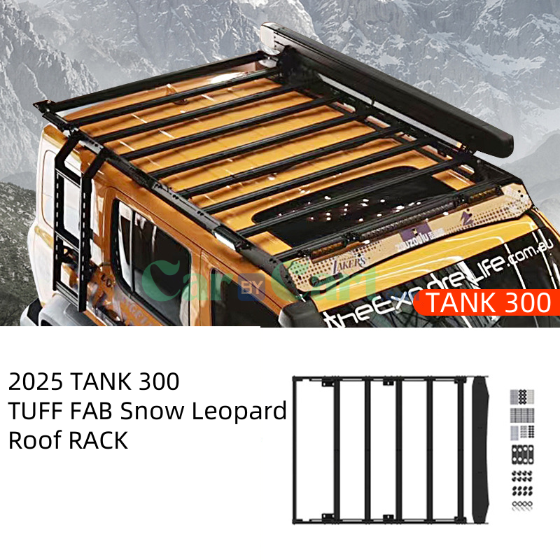 2025 TANK 300 TUFF FAB Snow Leopard Roof Platform Exterior Kit