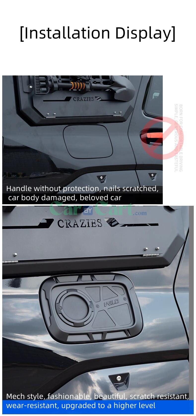 2024 TANK 400 New Energy Charging port+fuel tank cap