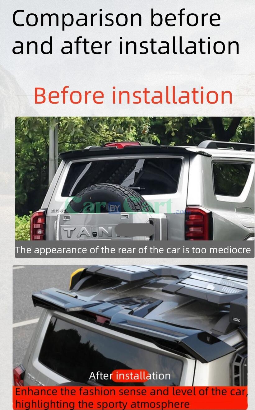 2024 TANK 400 New Energy Automobile tail wing exterior decoration