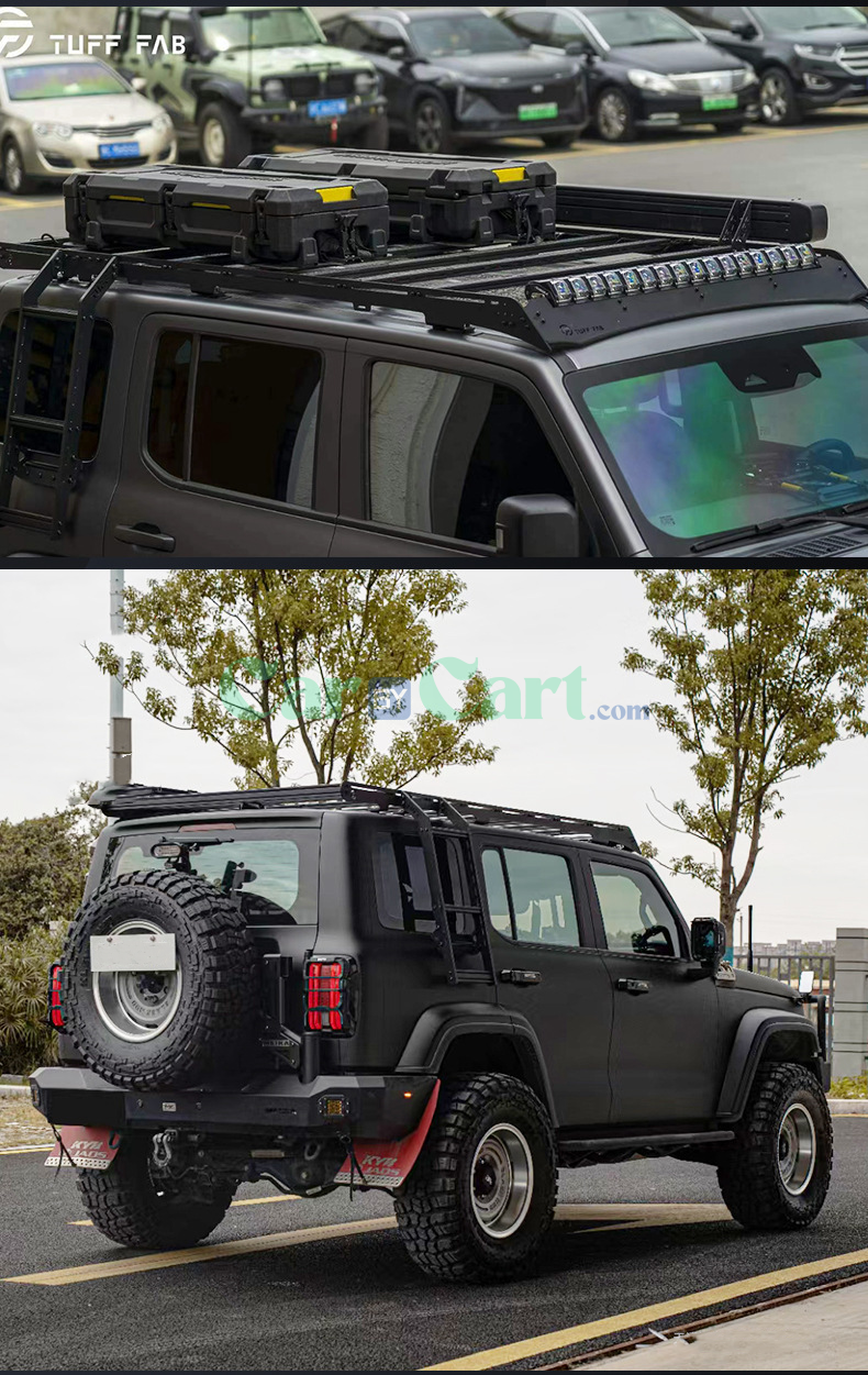 2025 TANK 300 TUFF FAB Snow Leopard Roof Platform Exterior Kit