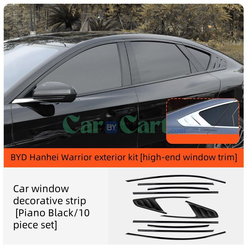2025 BYD Han EV Stainless steel window trim