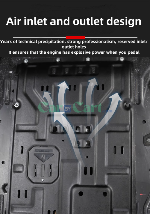 2024 Han DM-p Mars 8-piece set of chassis guards for the entire vehicle