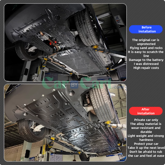 2024 Han DM-p Mars 8-piece set of chassis guards for the entire vehicle