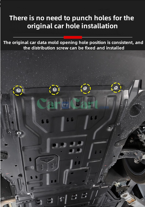 2024 Han DM-p Mars 8-piece set of chassis guards for the entire vehicle