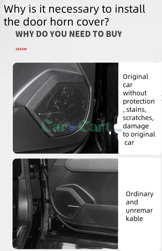 2024 TANK 400 New Energy Car door audio horn cover