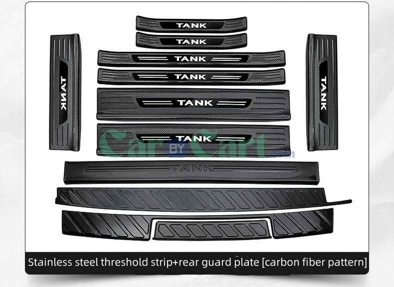 2024 TANK 400 New Energy Pedal threshold strip