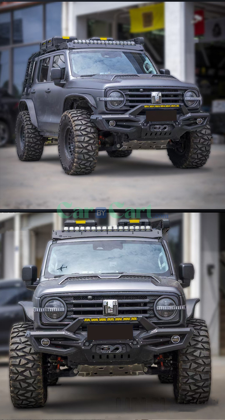 2025 TANK 300 TUFF FAB Snow Leopard Roof Platform Exterior Kit